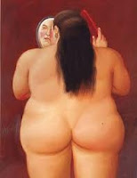 Botero - Donna allo specchio